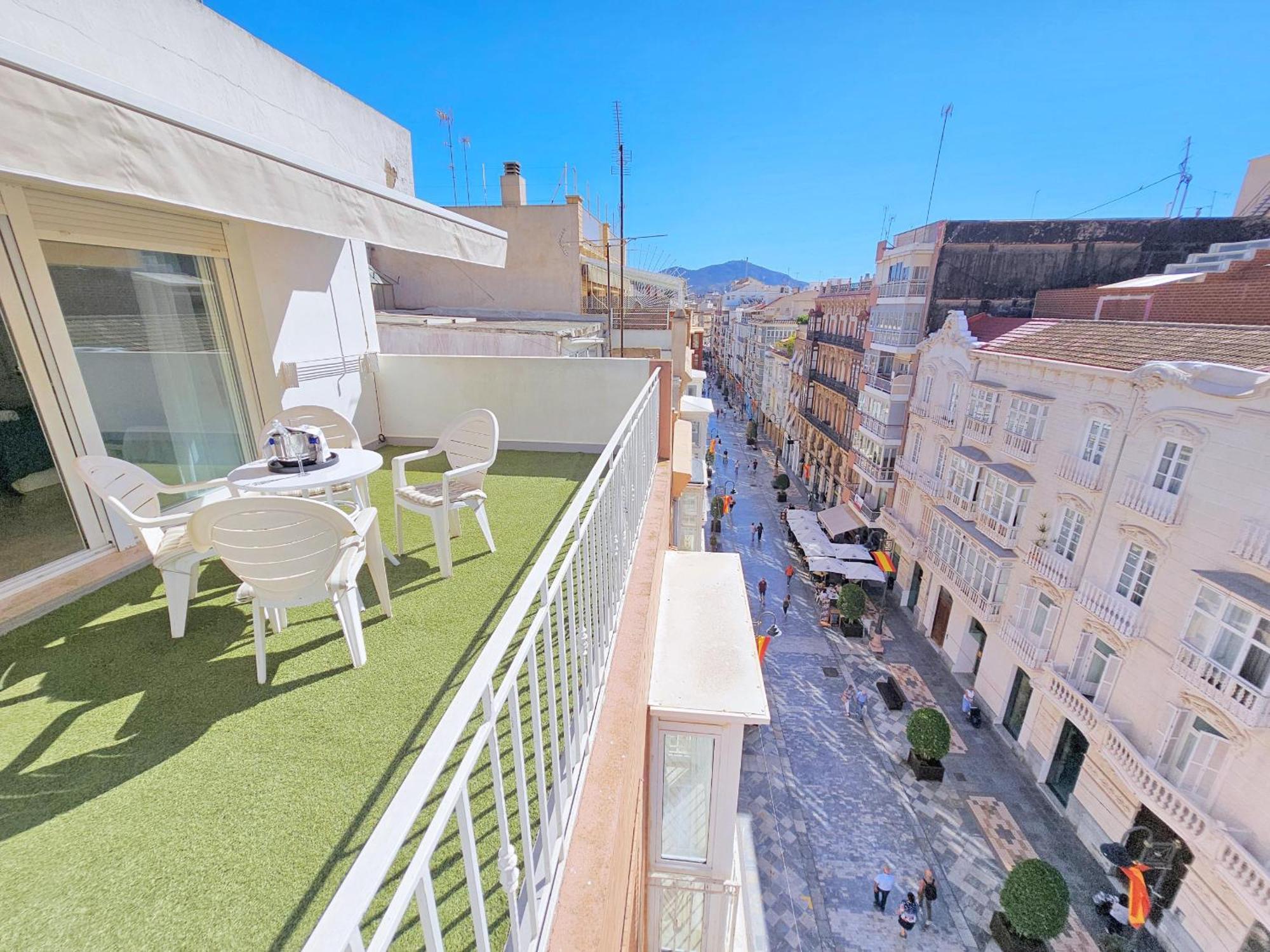 Atico A Cartagena Centro Historico Parking Apartment Екстериор снимка