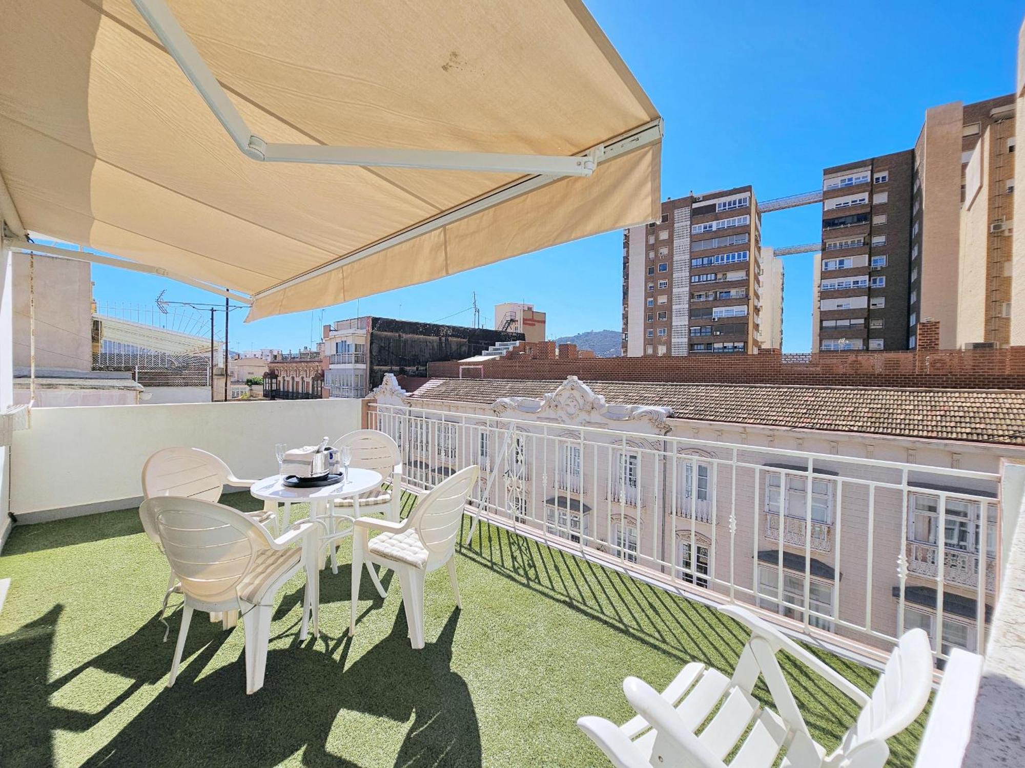 Atico A Cartagena Centro Historico Parking Apartment Екстериор снимка