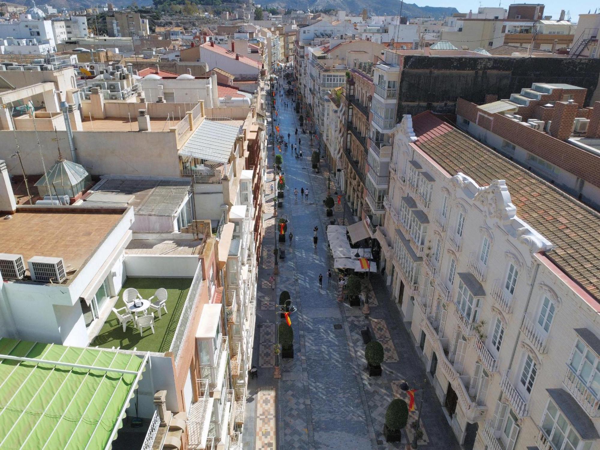 Atico A Cartagena Centro Historico Parking Apartment Екстериор снимка