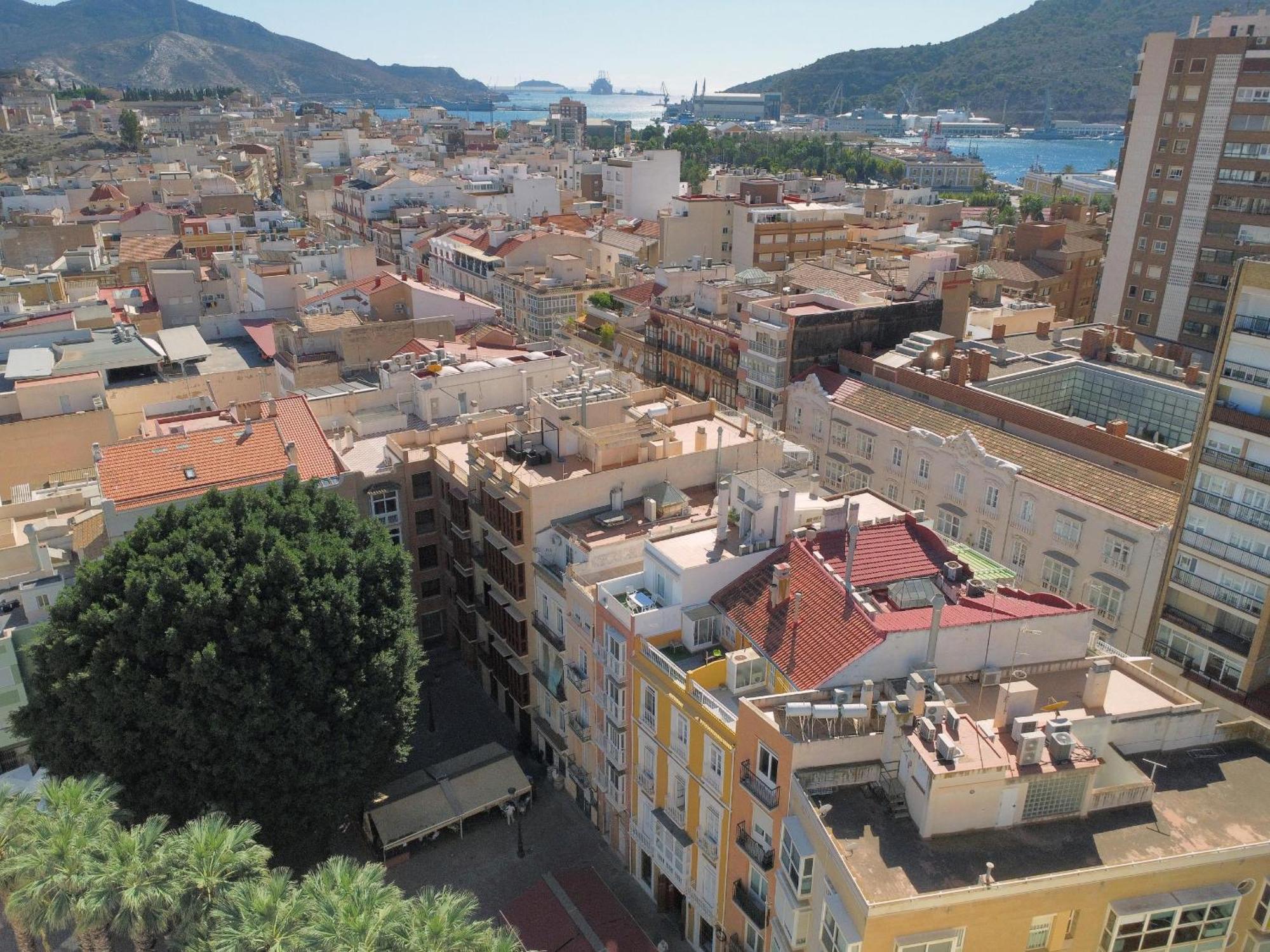 Atico A Cartagena Centro Historico Parking Apartment Екстериор снимка