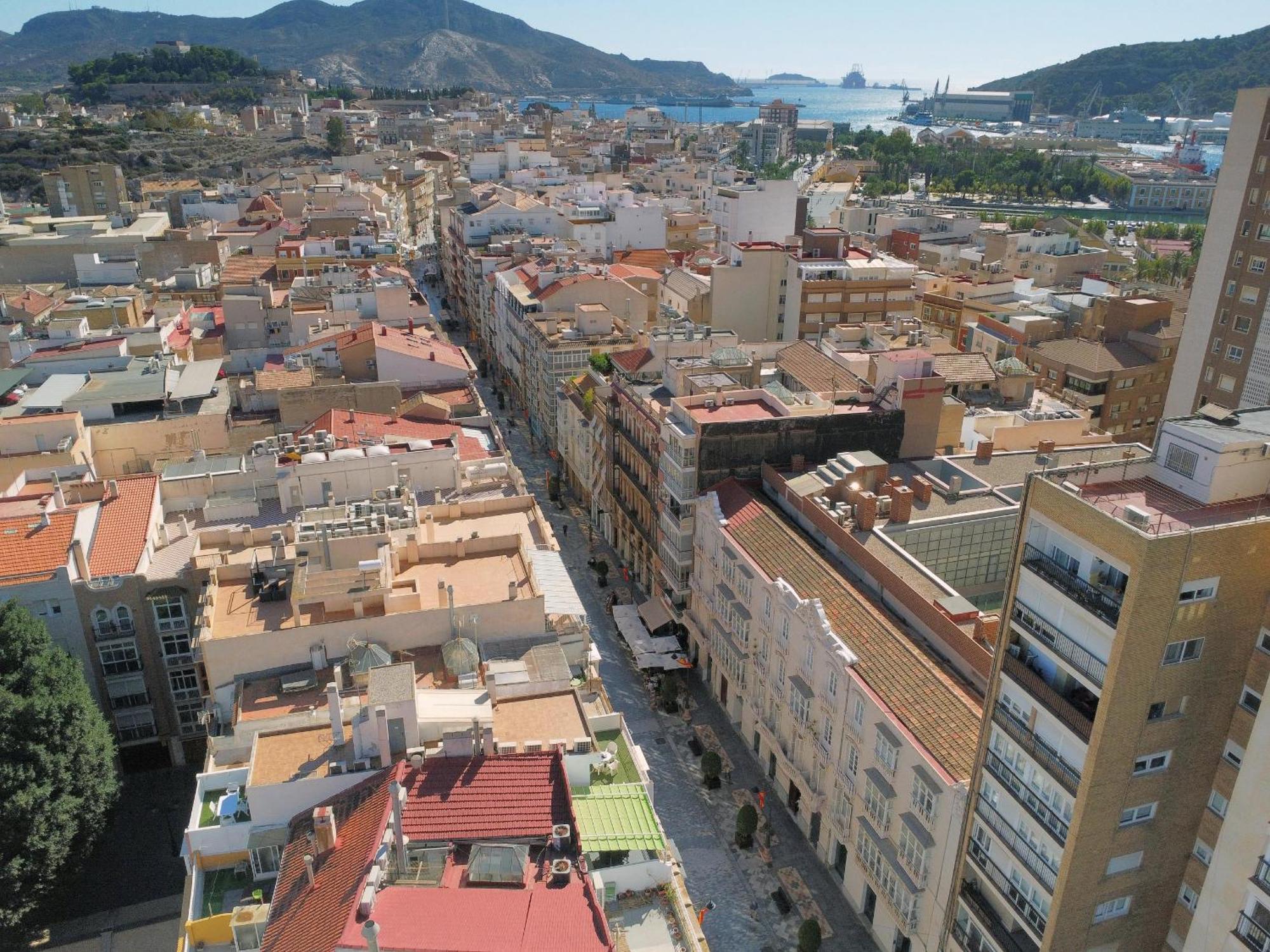 Atico A Cartagena Centro Historico Parking Apartment Екстериор снимка