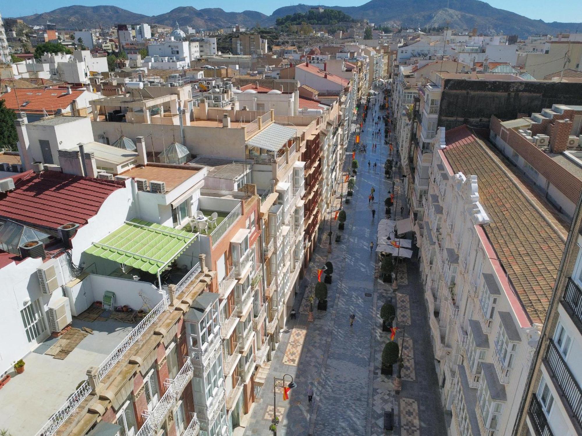 Atico A Cartagena Centro Historico Parking Apartment Екстериор снимка